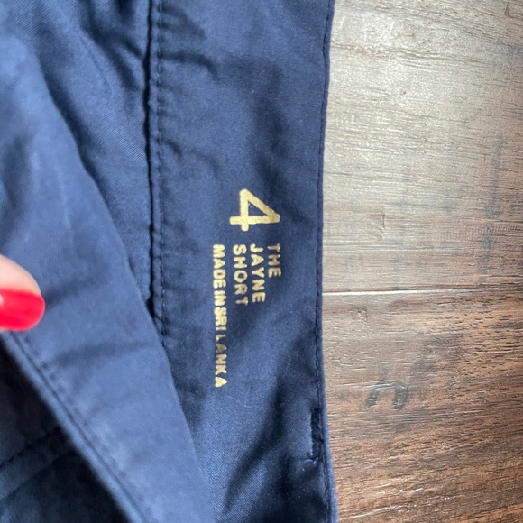 Lilly Pulitzer true navy Jayne shorts - Picture 2 of 7